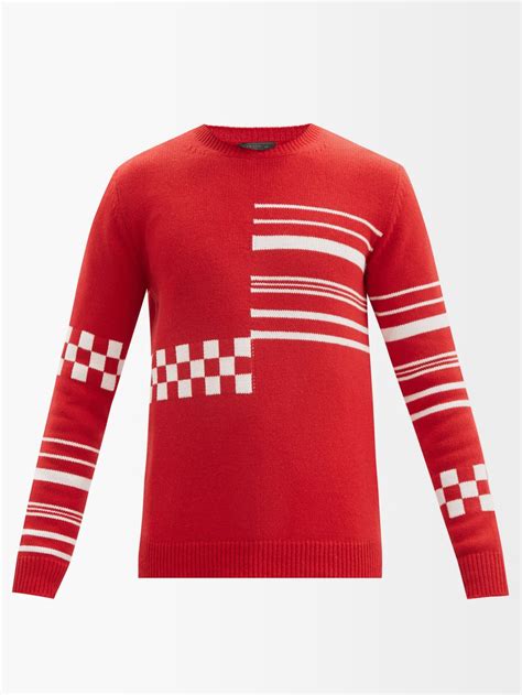 yoox prada men striped sweater|PRADA Sweaters for Men .